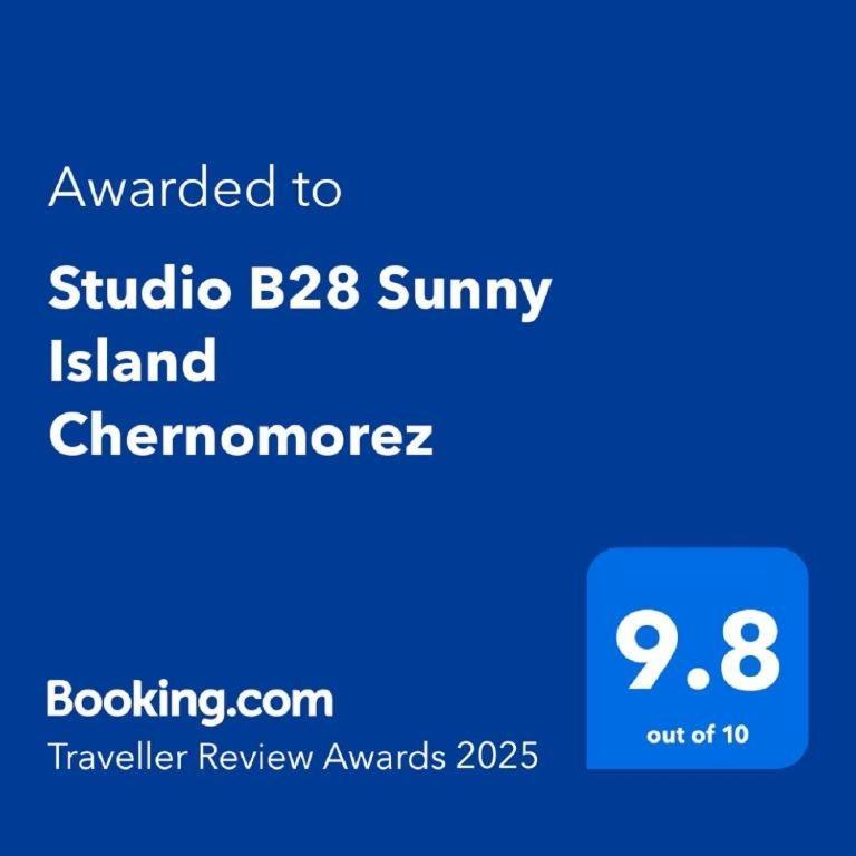 Studio B28 Sunny Island Chernomorez Chernomorets Eksteriør billede